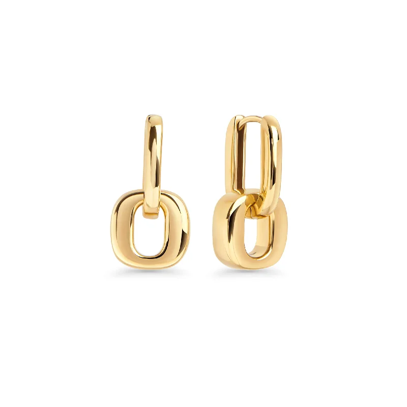 Hoop earrings with circle designs for a classic and timeless shape-Charlie Huggie Earrings