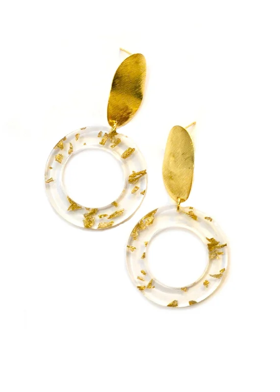 Lightweight hoop earrings for comfortable and all-day wear-Darcie