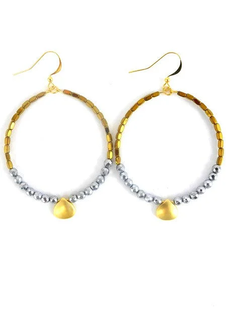 Best hoop earrings with lever-back closures for secure and easy wear-Emily Kate