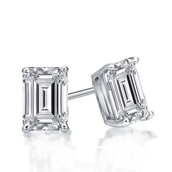 Hoop earrings with cut-out designs for a creative and lightweight effect-Everyday 2 Carat Studs by Kathy Hilton