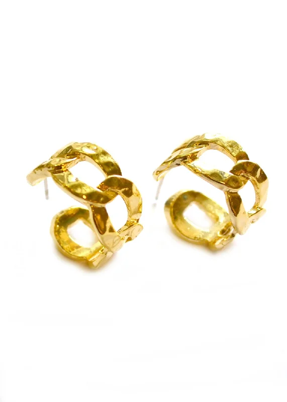 Hoop earrings with floral motifs for a feminine and nature-inspired look-Adler