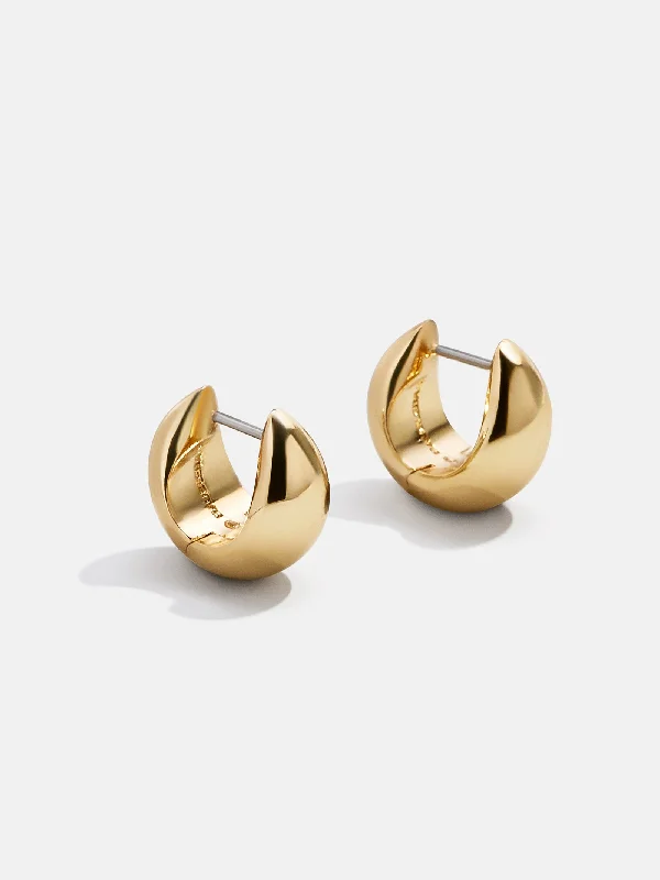 Best hoop earrings with minimal embellishments for a sleek and modern look-Greer Earrings - Gold