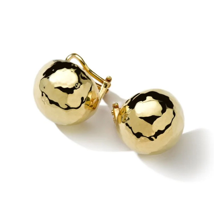 Best hoop earrings with floral designs for a feminine and delicate look-18k Classico Earrings