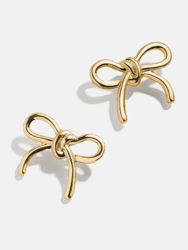 Best hoop earrings with marbled designs for a trendy and artistic effect-Jenny Earrings - Gold