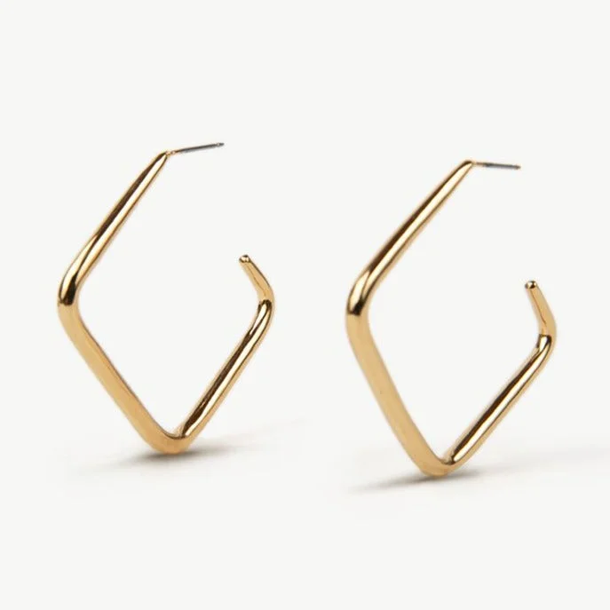 Medium hoop earrings for an everyday look with the perfect balance of style-Laini Maxi Hoop