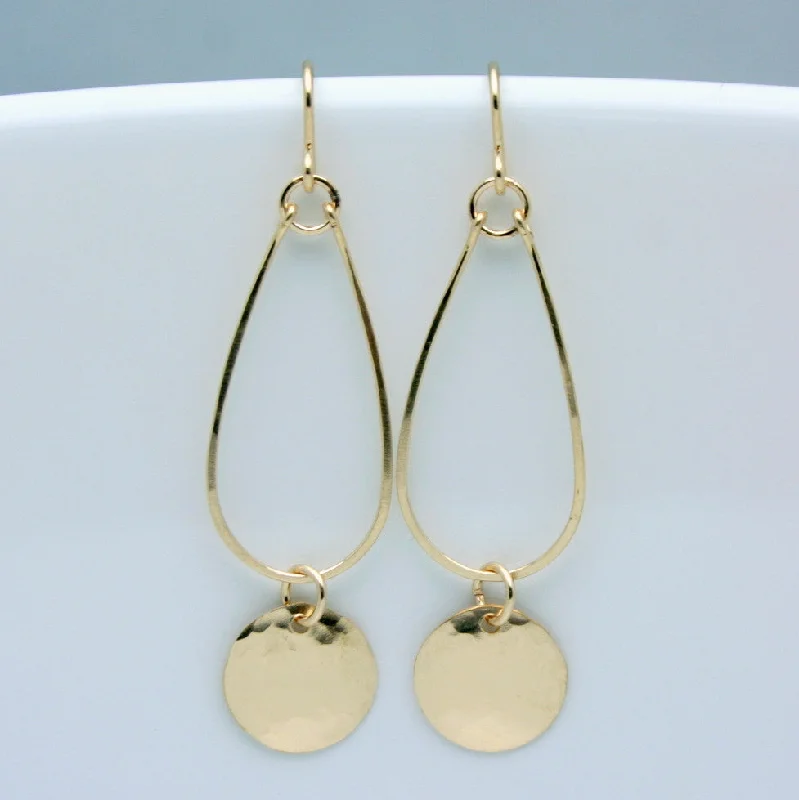 Best hoop earrings with cubic zirconia for a budget-friendly, dazzling look-Maggie - Gold Filled