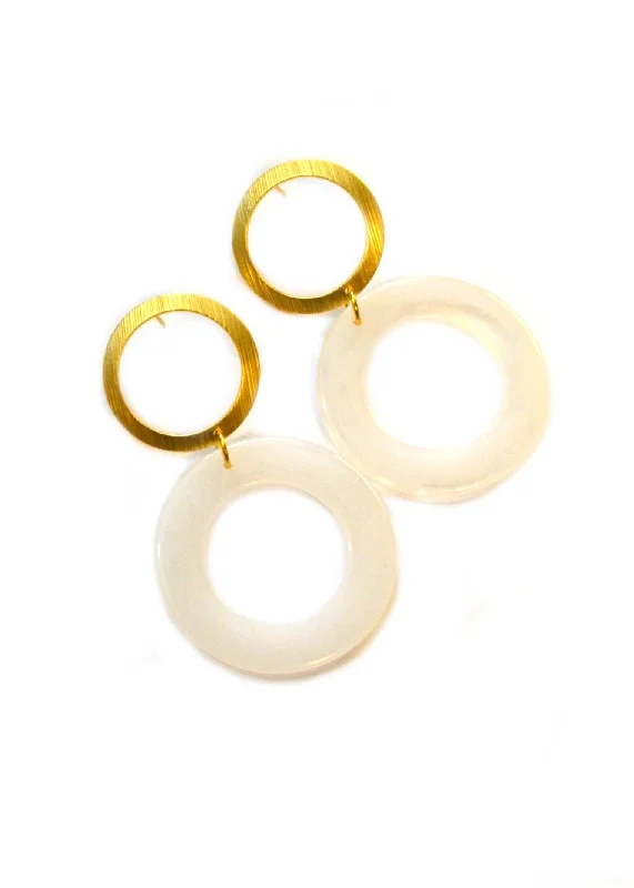 Best hoop earrings with geometric shapes for a modern and artistic appeal-Maise