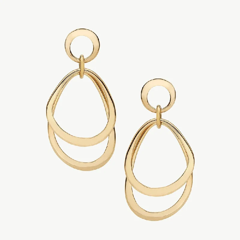 Best hoop earrings with gold-plated finishes for an affordable luxury vibe-Makali Dangle Earrings