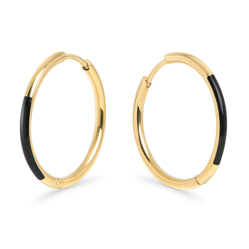 Small hoop earrings for a delicate and understated everyday wear-Nyx Huggie Earrings