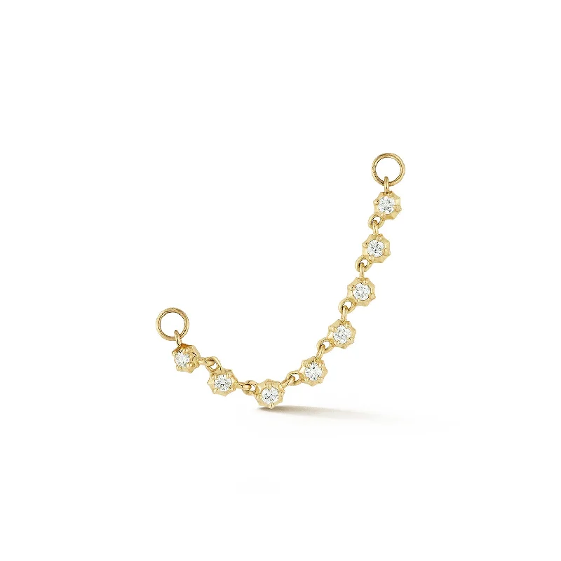 Best hoop earrings with cubic zirconia for a budget-friendly, dazzling look-Sophisticate Earring Connector