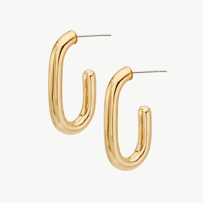 Hoop earrings with circle designs for a classic and timeless shape-Tumba Capsule Hoop Earrings