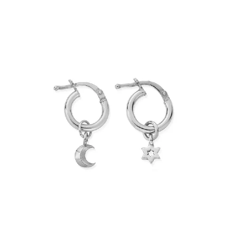 Best hoop earrings with marbled designs for a trendy and artistic effect-Wisdom & Guidance Small Hoop Earrings