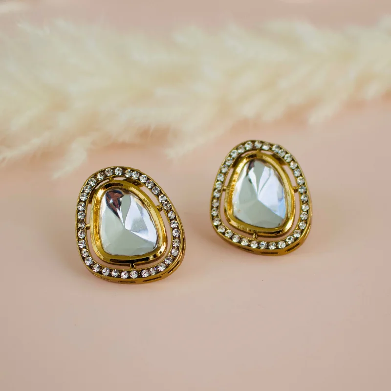 Minimalist Stud Earrings with Simplicity -Chandani Stud Earrings