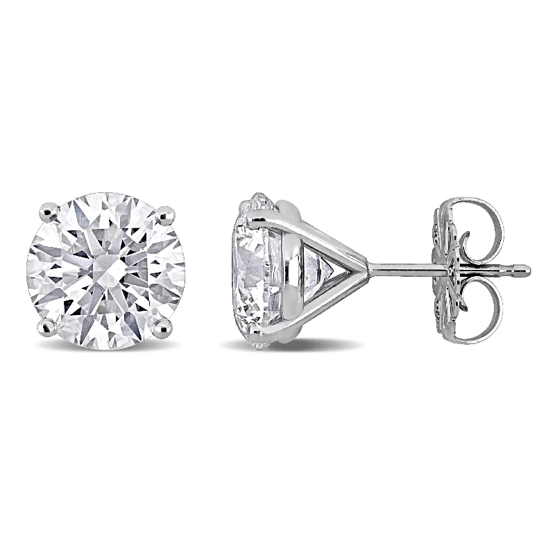 Stud Earrings for Beach Outfit -Created Forever 6ct TW Lab-Grown Diamond Martini-Style Stud Earrings in 14K White Gold