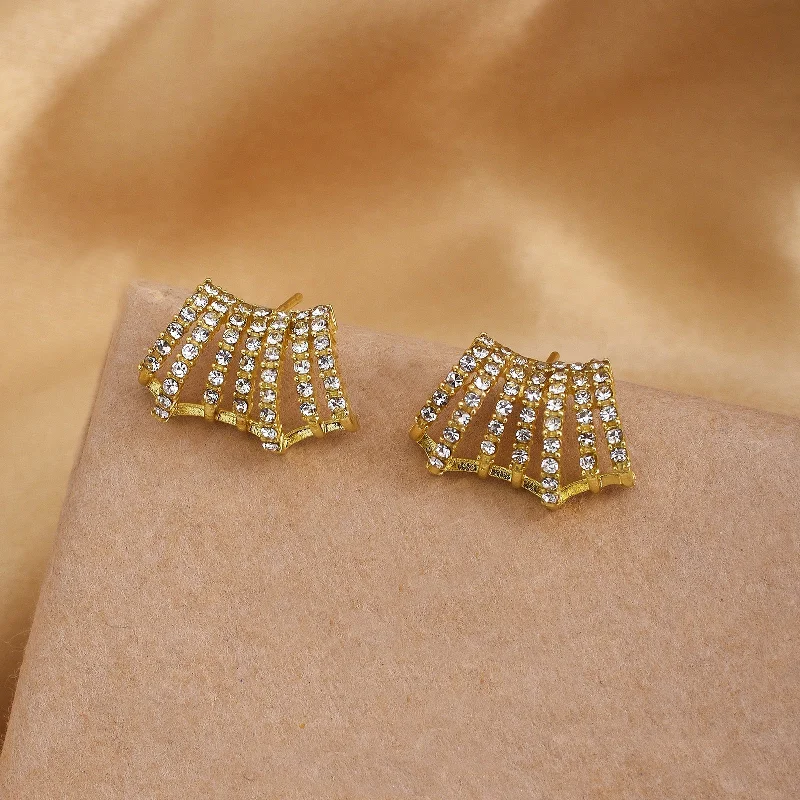 Stud Earrings for Anniversary -Dora Fashionable Stud Earrings