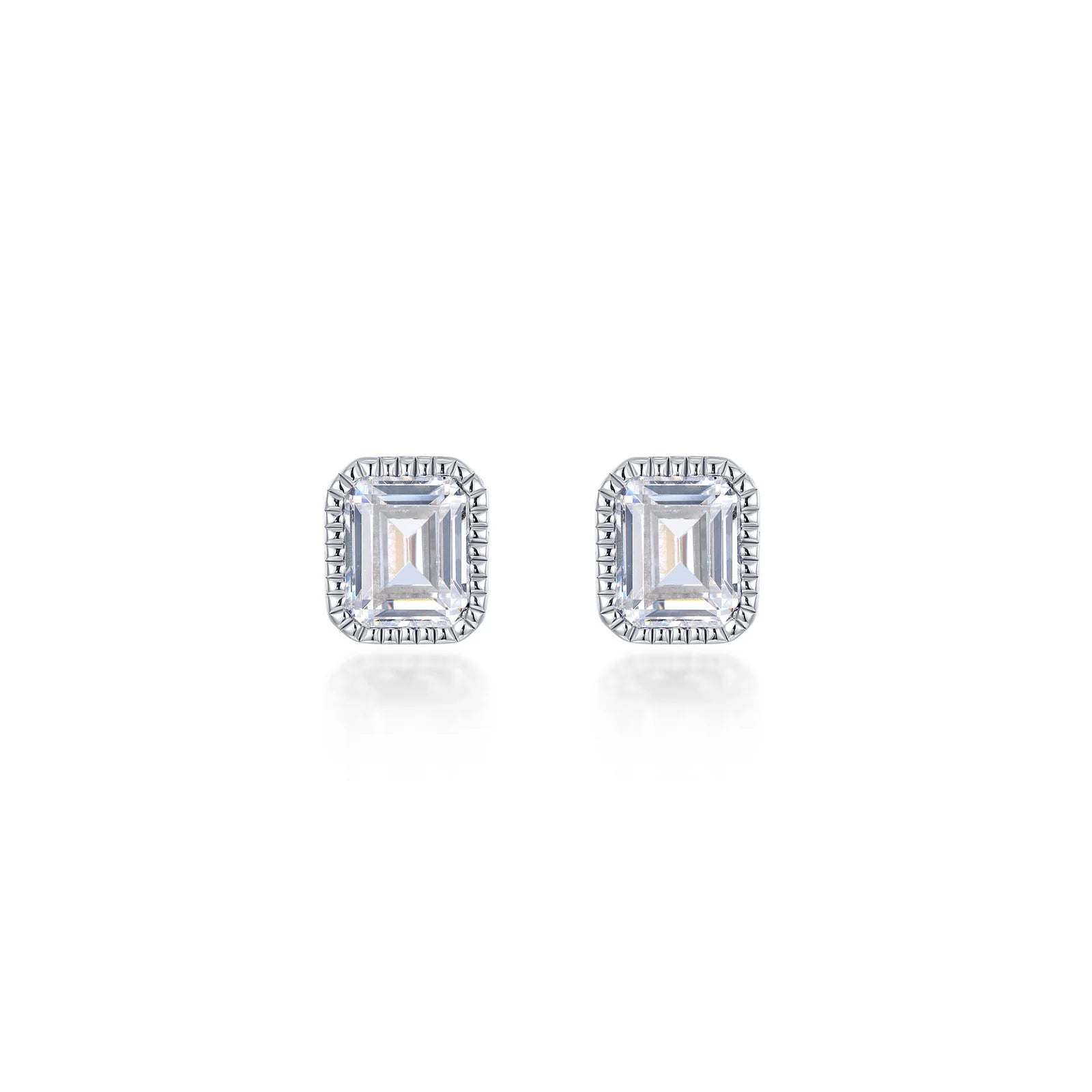 Stud Earrings for Work Attire -Lafonn April Birthstone Solitaire Stud Earrings BE008DAP00