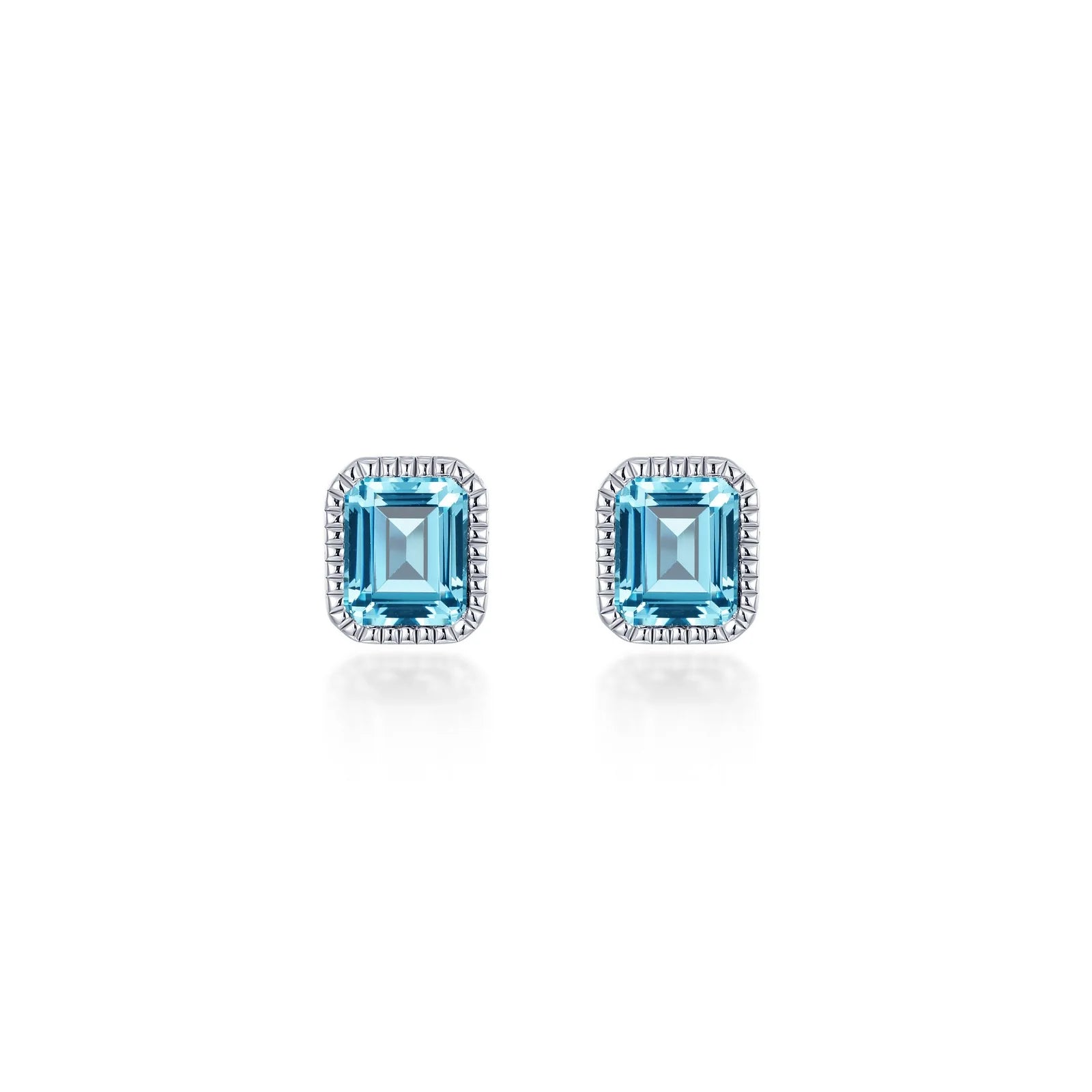 Stud Earrings for School Uniform -Lafonn March Birthstone Solitaire Stud Earrings BE008AQP00