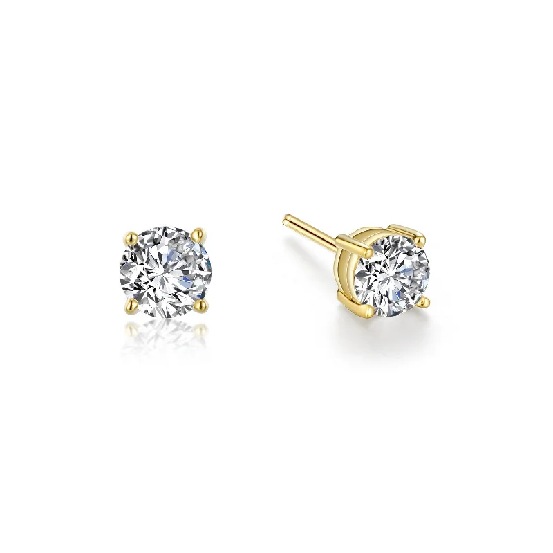 Crystal Stud Earrings for Sparkle -Lafonn Simulated Diamond 1.00cttw Stud Earrings E0107CLG