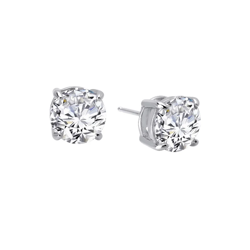 Stud Earrings with Floral Motifs -Lafonn Simulated Diamond 8.00ct Stud Earrings E0112CLP