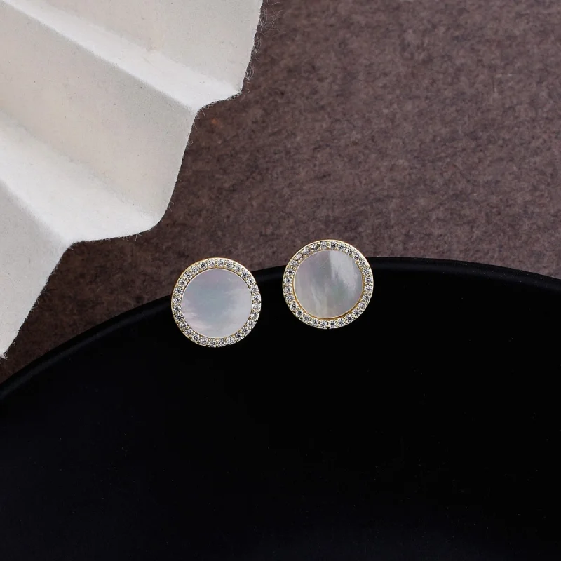 Maximalist Stud Earrings for Bling -Ray Fashionable Stud Earrings