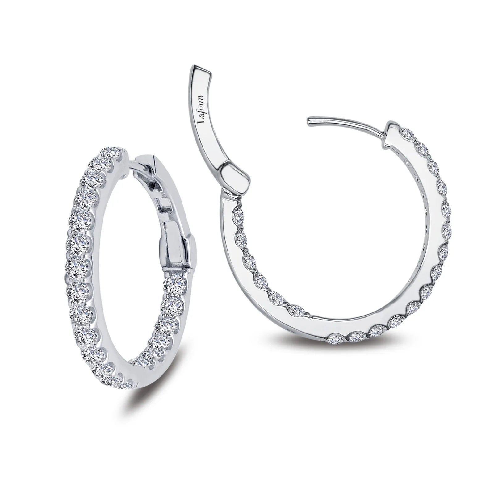 Waterproof Drop Earrings for Outdoor -25 mm Hoop Earrings