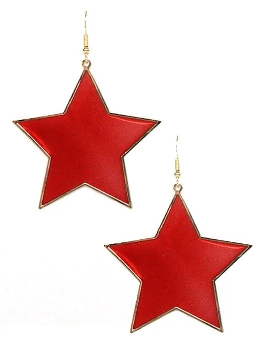 Drop Earrings for Prom Night -KE8768 Star Earrings