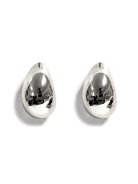 Tarnish Resistant Drop Earrings for Longevity -KE9019 Chunky Teardrop Earrings