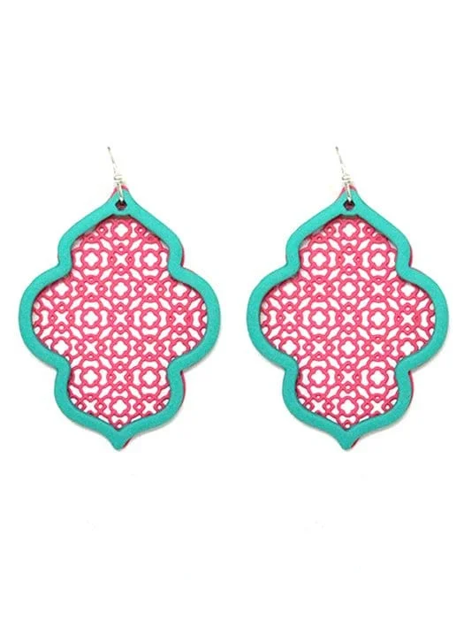 Fuchsia Turquoise