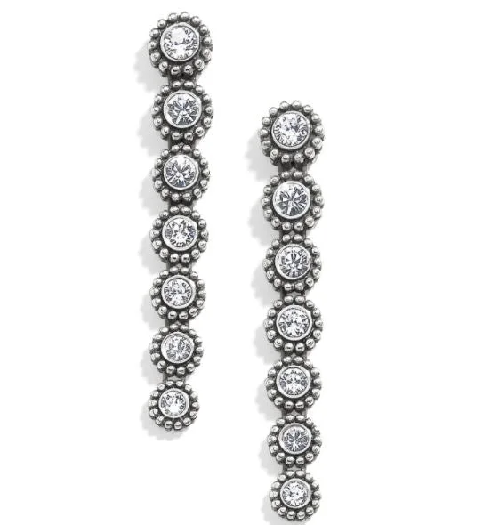 Drop Earrings for Evening Gown -Twinkle Post Drop Long Earrings