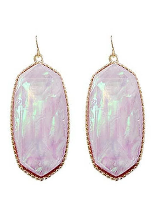 Gold Lavender Opal