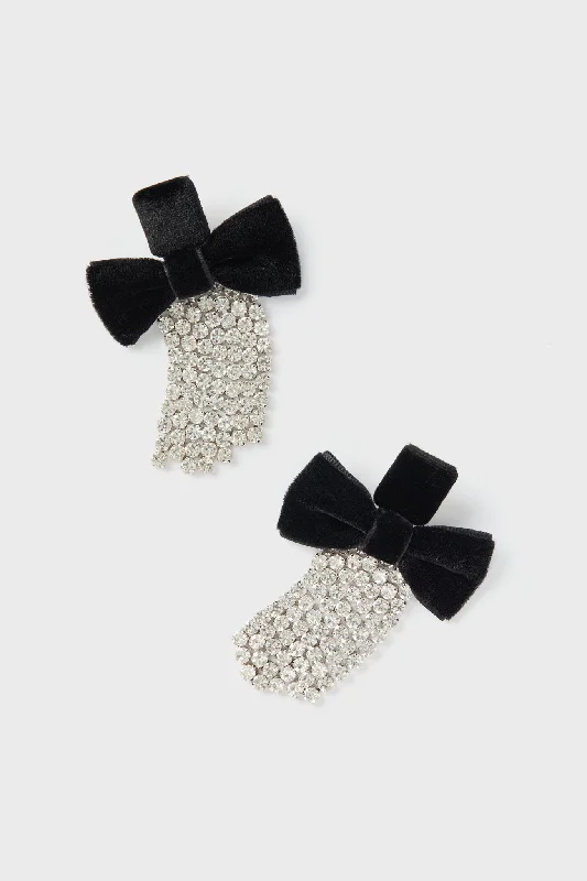 Drop Earrings with Matte Finish -Blair Bow Earrings