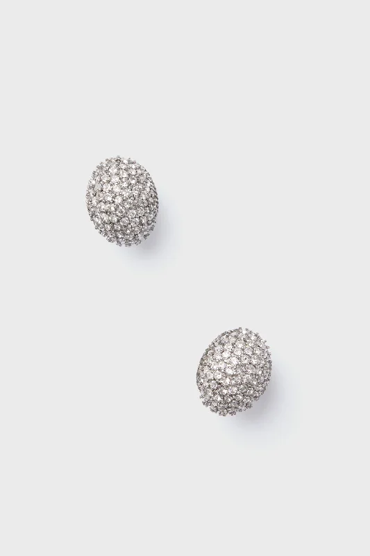 Drop Earrings for Formal Attire -Crystal Tinsel Earrings