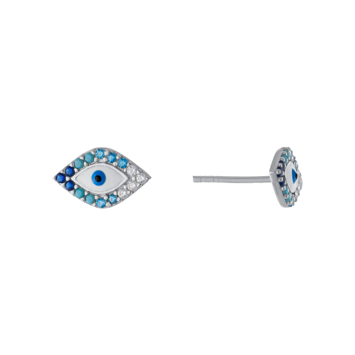 Drop Earrings for School Uniform -Guardian Eye Stud Earrings