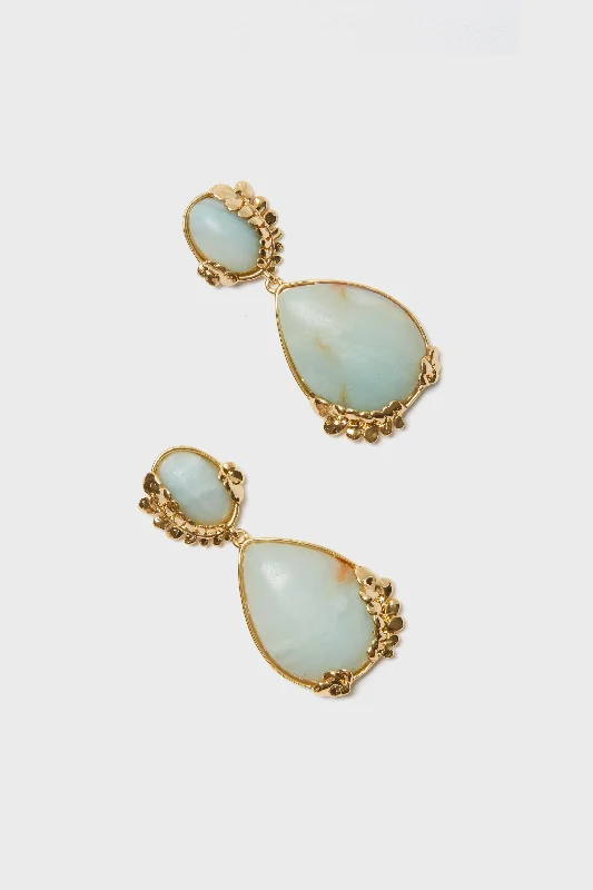 Drop Earrings for Birthday Celebration -Light Blue Marrakech Earrings