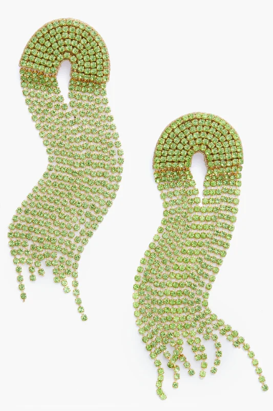 Drop Earrings for Christmas Party -Lime Warren Earrings