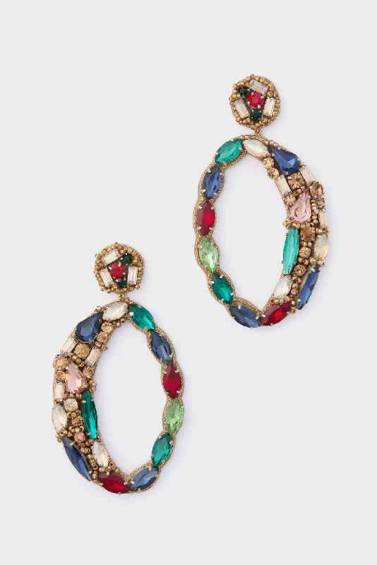 Drop Earrings for Bridesmaids Look -Multi Freida Earrings